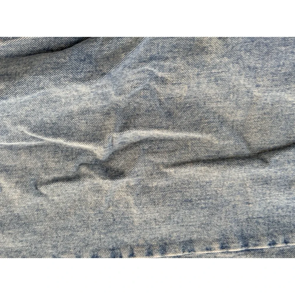 Vintage Wrangler Jeans Mens 42x32 Denim Relaxed Fit Workwear Grunge Light Wash
